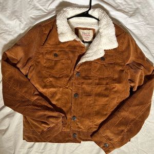 Brand new brown corduroy jacket